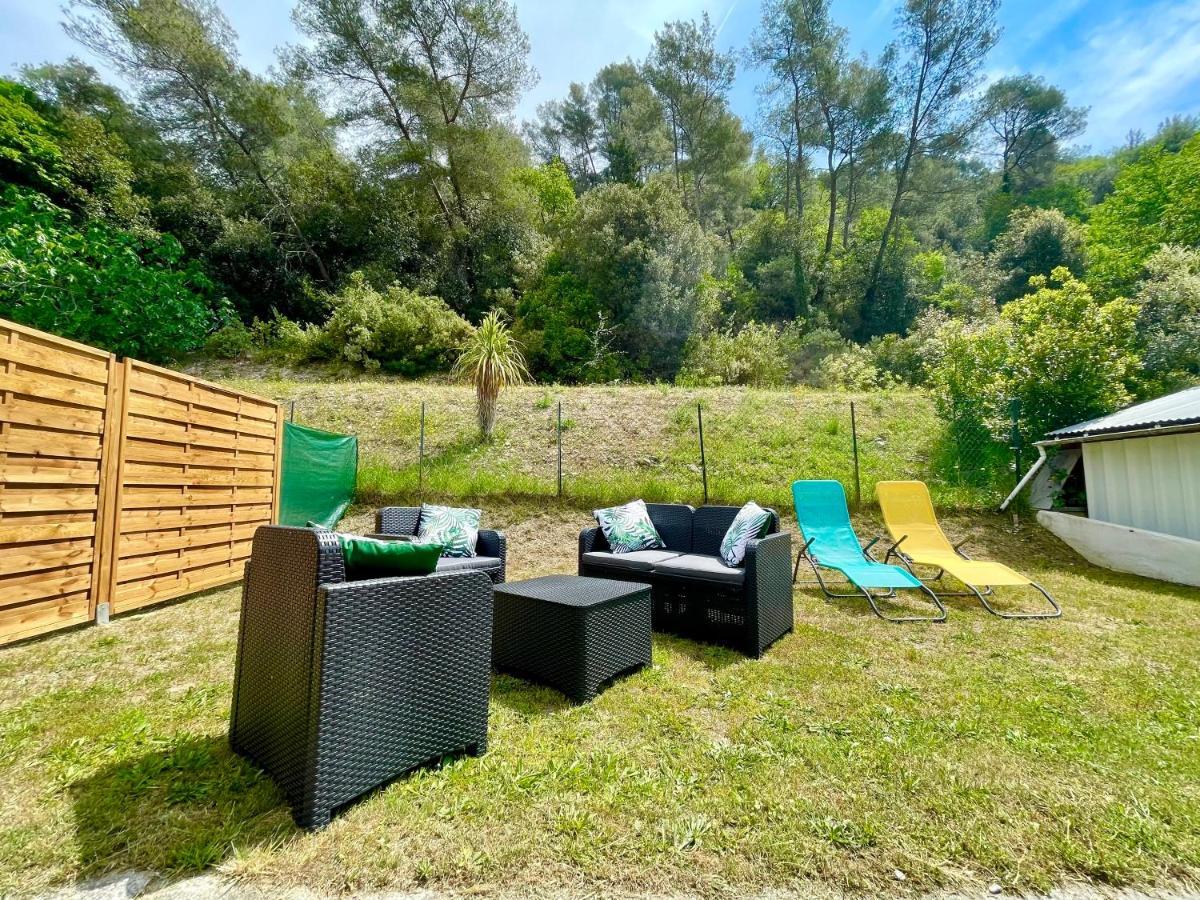 Cosy & Chill Appartements - 10 Min De La Mer - Jardin, Netflix, Terrasse, Fibre & Parking Cagnes-sur-Mer Ngoại thất bức ảnh