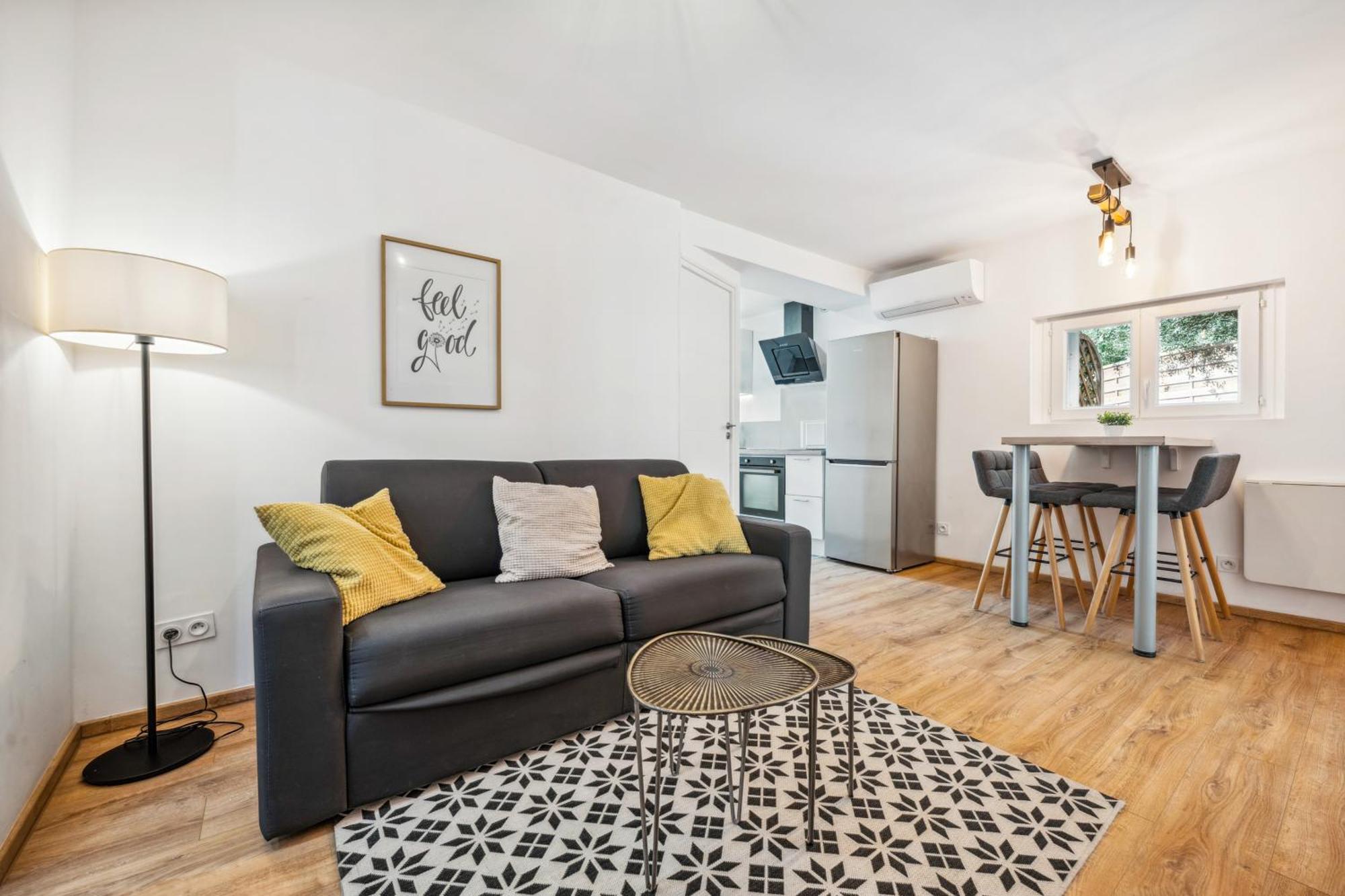 Cosy & Chill Appartements - 10 Min De La Mer - Jardin, Netflix, Terrasse, Fibre & Parking Cagnes-sur-Mer Ngoại thất bức ảnh