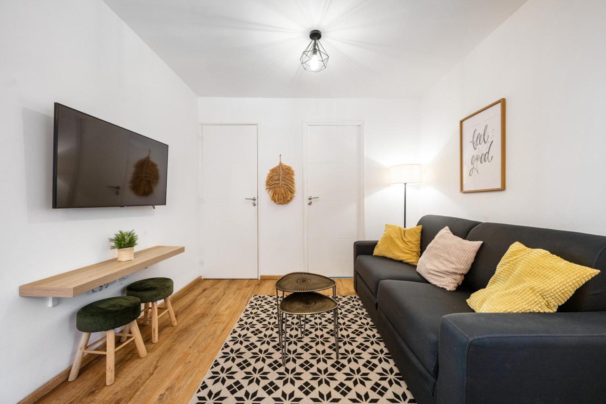 Cosy & Chill Appartements - 10 Min De La Mer - Jardin, Netflix, Terrasse, Fibre & Parking Cagnes-sur-Mer Ngoại thất bức ảnh