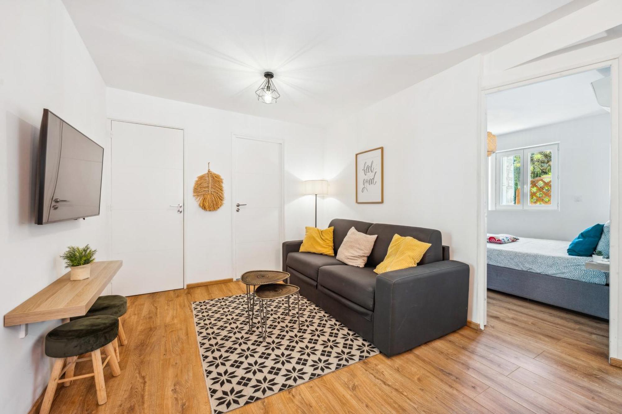 Cosy & Chill Appartements - 10 Min De La Mer - Jardin, Netflix, Terrasse, Fibre & Parking Cagnes-sur-Mer Ngoại thất bức ảnh